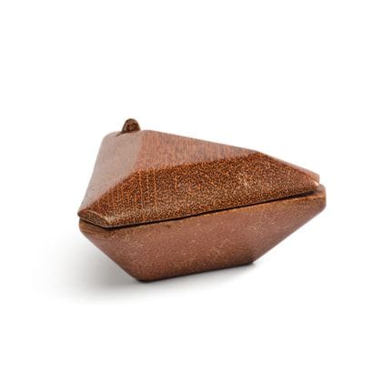 ART DECO-STYLE PIECE
Triangular box made...