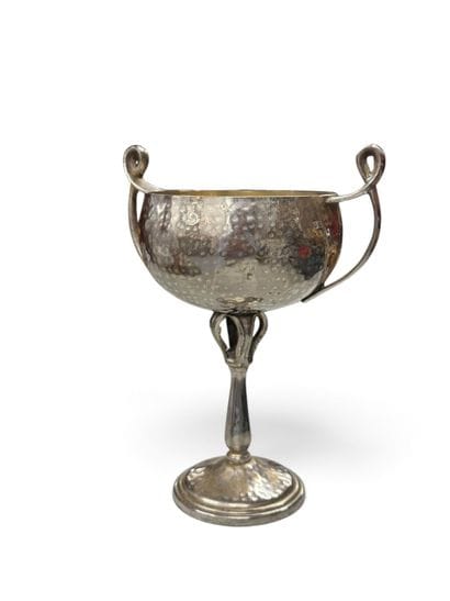 In the style of Jean DESPRES (1889–1980)
Hammered,...