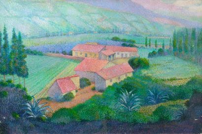 Ricardo E. FLOREZ (1893-1983)
Vue de la Vallée...