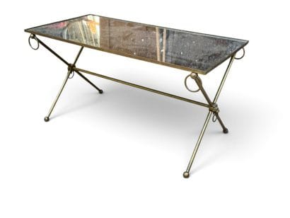 In the style of JANSEN
Coffee table with...