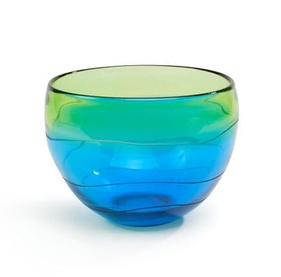 TRAVAIL ITALIEN
Vase circulaire en verre...