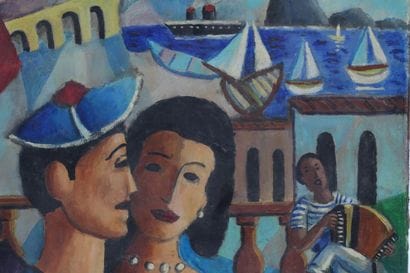 MODERN SCHOOL
The Gallant Sailor 
Oil on...