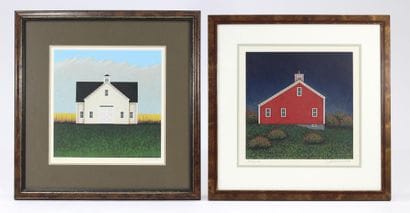 Theodore JEREMENKO (b. 1938)
Isolated houses
Two...