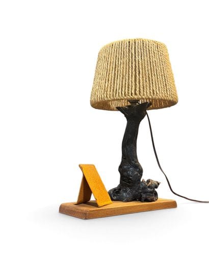 FRENCH DESIGN
A free-form, stained wooden...