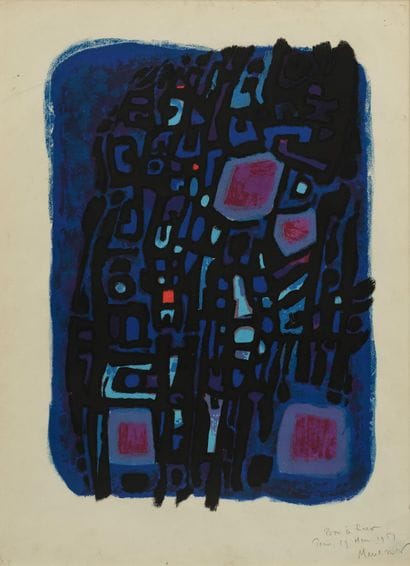 Alfred MANESSIER (1911-1993)
Abstraction
Lithographie...
