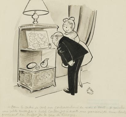 Jean BELLUS (1911–1967)
In the frame are...