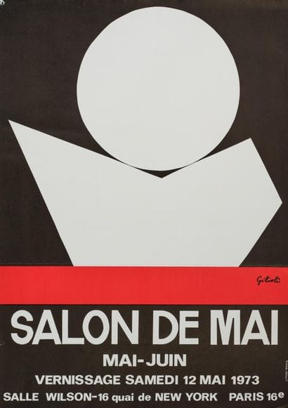 D'après Emile Gilioli (1911-1977) 
Affiche...