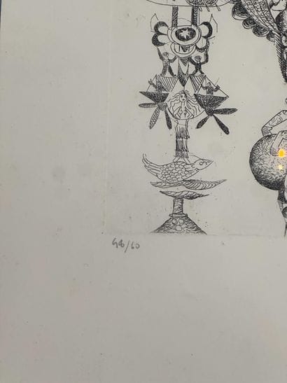 Aristide CAILLAUD (1902-1990)
Surrealist...