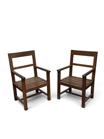 TRAVAIL dit de RECONSTRUCTION
Paire de fauteuils...