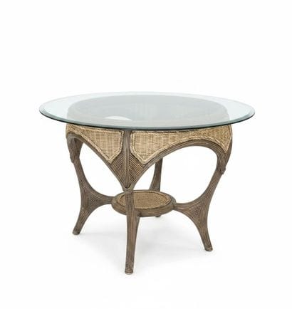 FRENCH DESIGN
Circular table with an ornate...