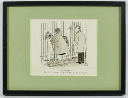 Jean BELLUS (1911–1967)
At the Zoo
Ink and...