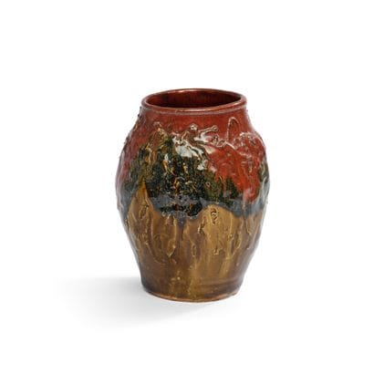 TRAVAIL FRANCAIS
Vase balustre en céramique...