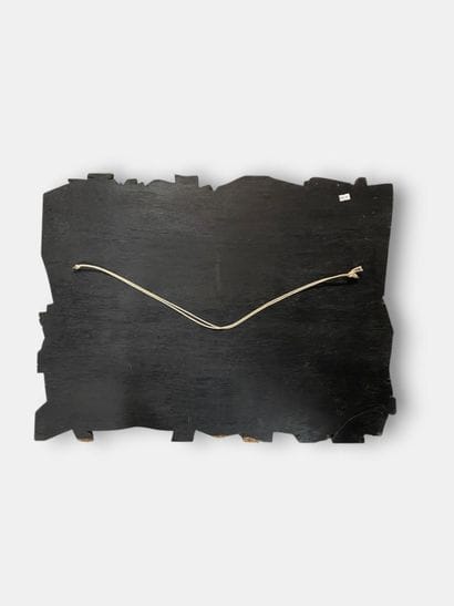 GLEMI (XXème).
Composition abstraite
Marqueterie...