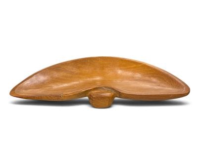 FRENCH CRAFT
Large, semi-circular bowl made...