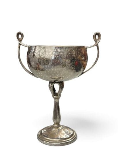 In the style of Jean DESPRES (1889–1980)
Hammered,...