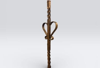 WORK COMMONLY KNOWN AS BRUTALIST
Tripod lamp...