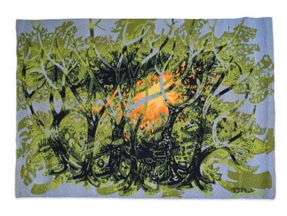 Robert Debiève (1926-1994)
Tapisserie mécanique...