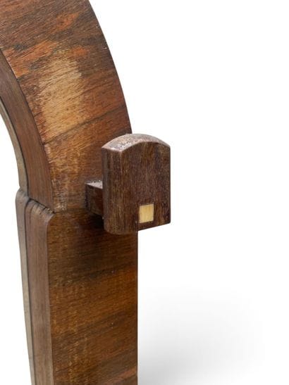 ART DECO PIECE 
Entryway coat rack with four...