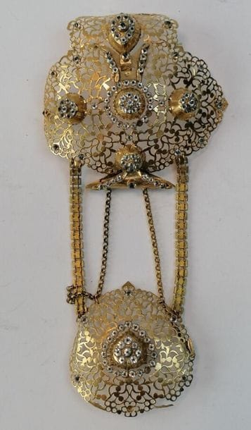 Norman cross in yellow gold. PB: 24,70 grs...