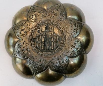Silver platter 800 thousandths Germany. It...