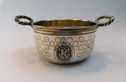 Small empty pocket or ramekin in silver 1st...