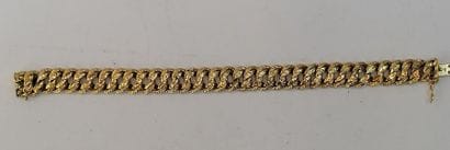 Articulated bracelet in yellow gold. 17,96...