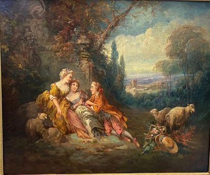 French school end XVIII beginning XIXth century...
