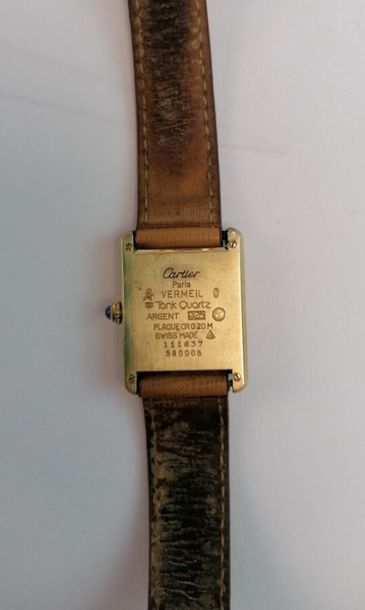 CARTIER Must de. Ladies' bracelet watch 