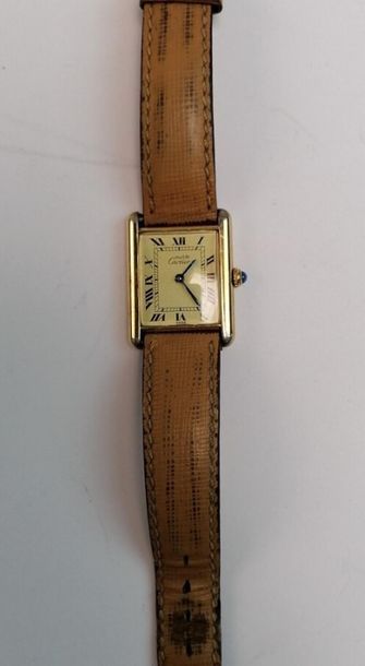 CARTIER Must de. Ladies' bracelet watch 