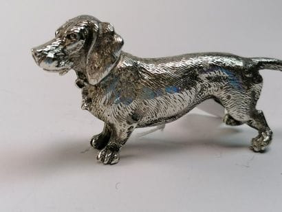 Silver dachshund 1st title Minerva punch....