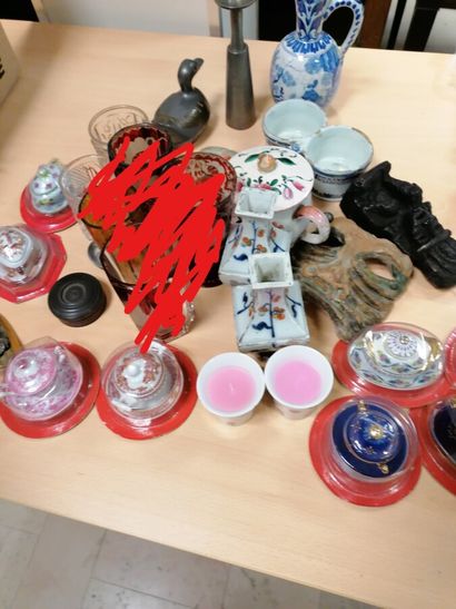 Cardboard cpt collection of miniature tureens...