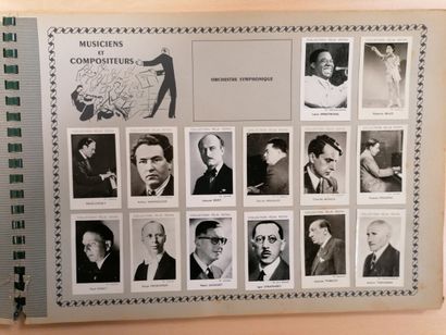 Album of approximately 500 contemporary celebrity...
