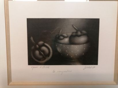 Laurent SCHKOLNYK (1953) 3 gravures 