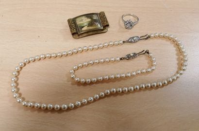 Lot of costume jewelry cpt necklace and bracelet...