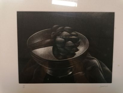 Laurent SCHKOLNYK (1953) 3 gravures 
