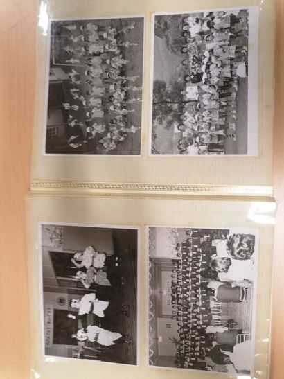 Album de photographies d'ecoliers Japonais,...