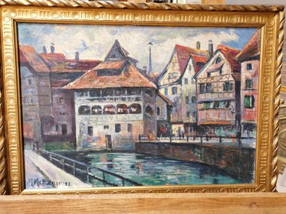 huile sur toile 