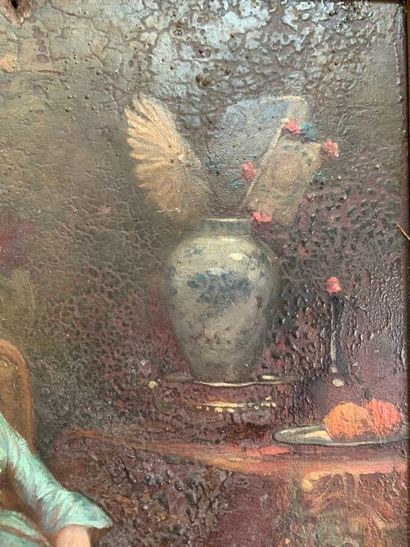 French or English school XIXth century 
