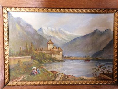 Huile sur toile 