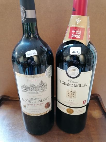 LOT OF 2 CPT MAGNUMS: 1 chateau Le Grand...
