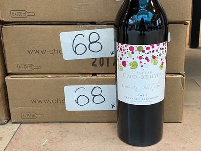 12 bt chateau Claud-Bellevue cuvée la folie...