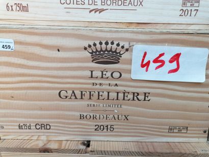 6 bt Léo de la Gaffelière 2015 limited edition...