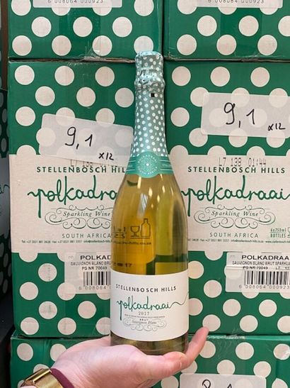 12 bt Blanc de blanc Polkadraai Stellenbosch...