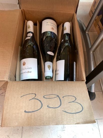 12 bt Chateauneuf du Pape domaine de Beaurenard...