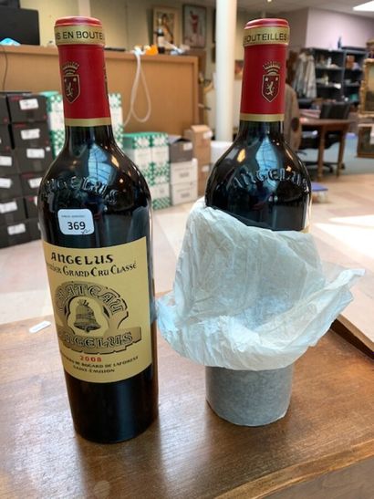 2 bt chateau Angelus 2008 Saint-Emilion 1er...