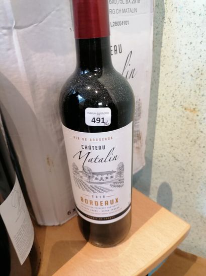 6 bt Chateau Matalin 2018 Bordeaux, owner...