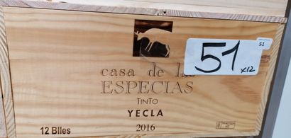 12 bt Casa de Las Especias YECLA 2016 Petit...
