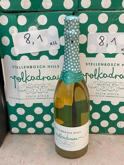 12 bt Blanc de blanc Polkadraai Stellenbosch...