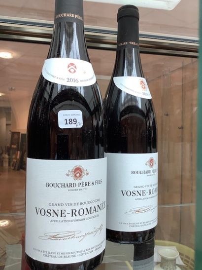 2 bt Vosne Romanée 2016 harvest of Chateau...