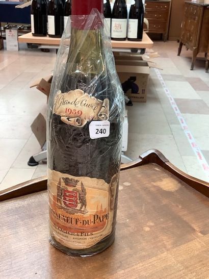 1 bt Chateauneuf du Pape 1959 Grande Cuvée...